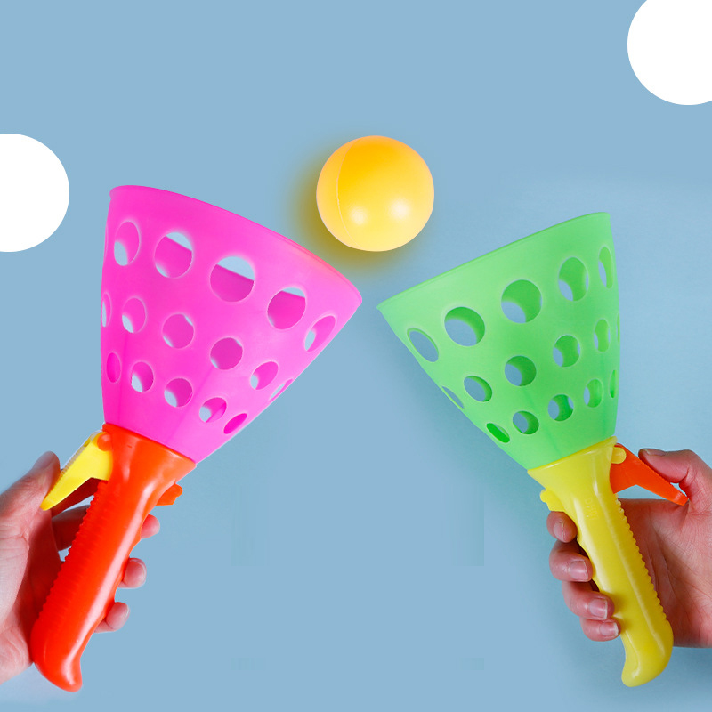 Catapult Launcher Toy - Игрушка-катапульта с двойным ловилкой для бросания