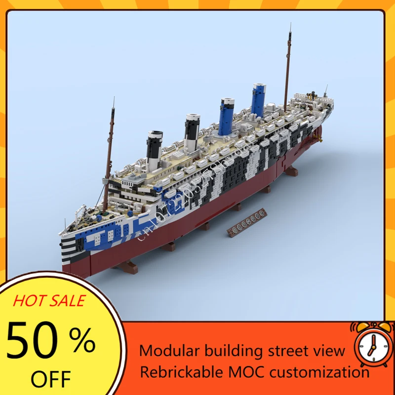 Kids Toys Xmas - 10615 шт. MOC HMT Olympus Titanic,